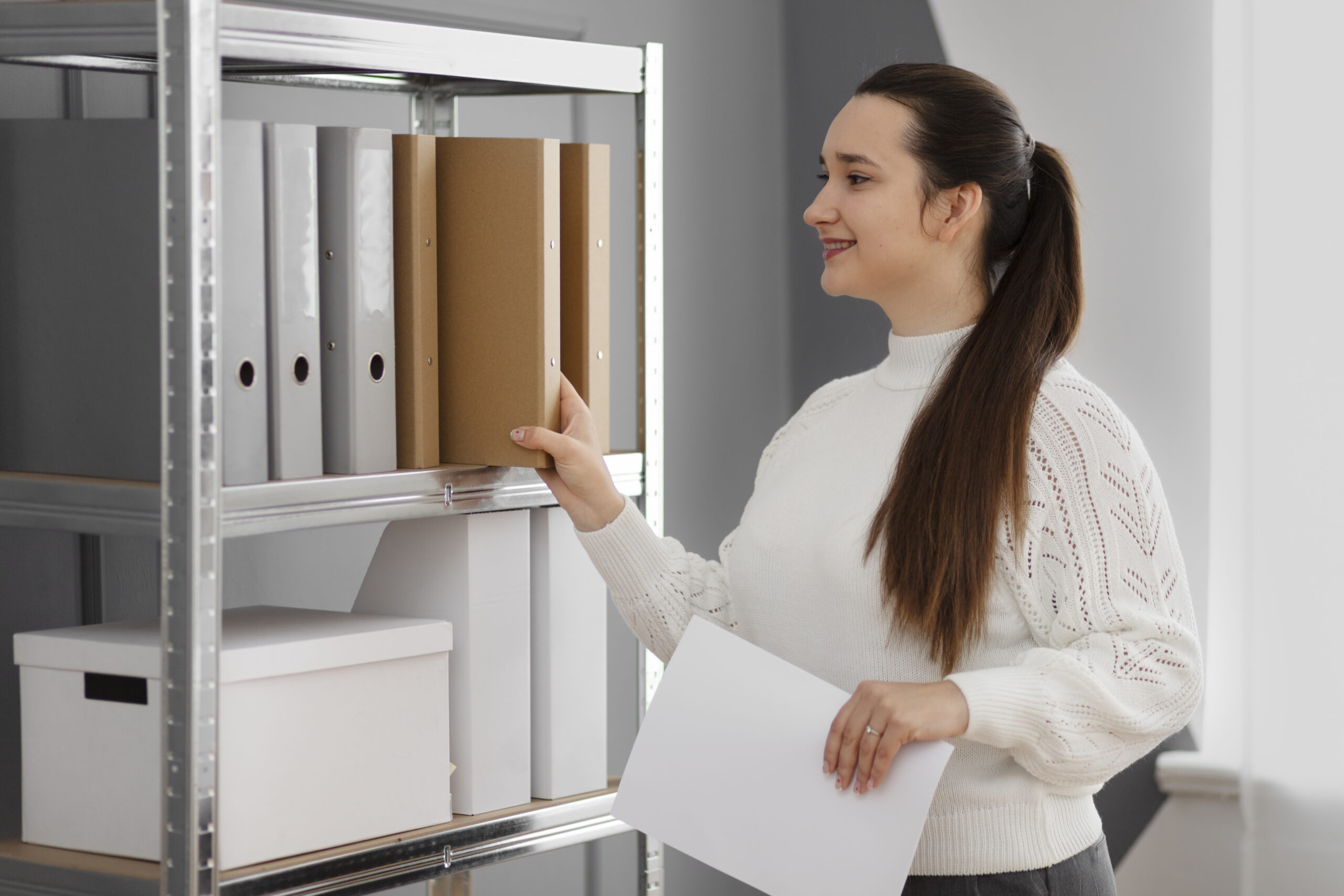 young-adult-organizing-documents